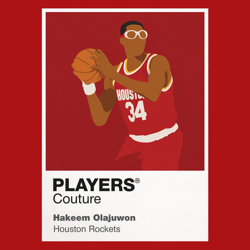 Hakeem Olajuwon Rockets Basketball Icon Frame - Icon Design (View 7)