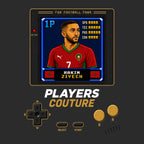 Hakim Ziyech Icon 8-Bit Men's Hoodie - image 1