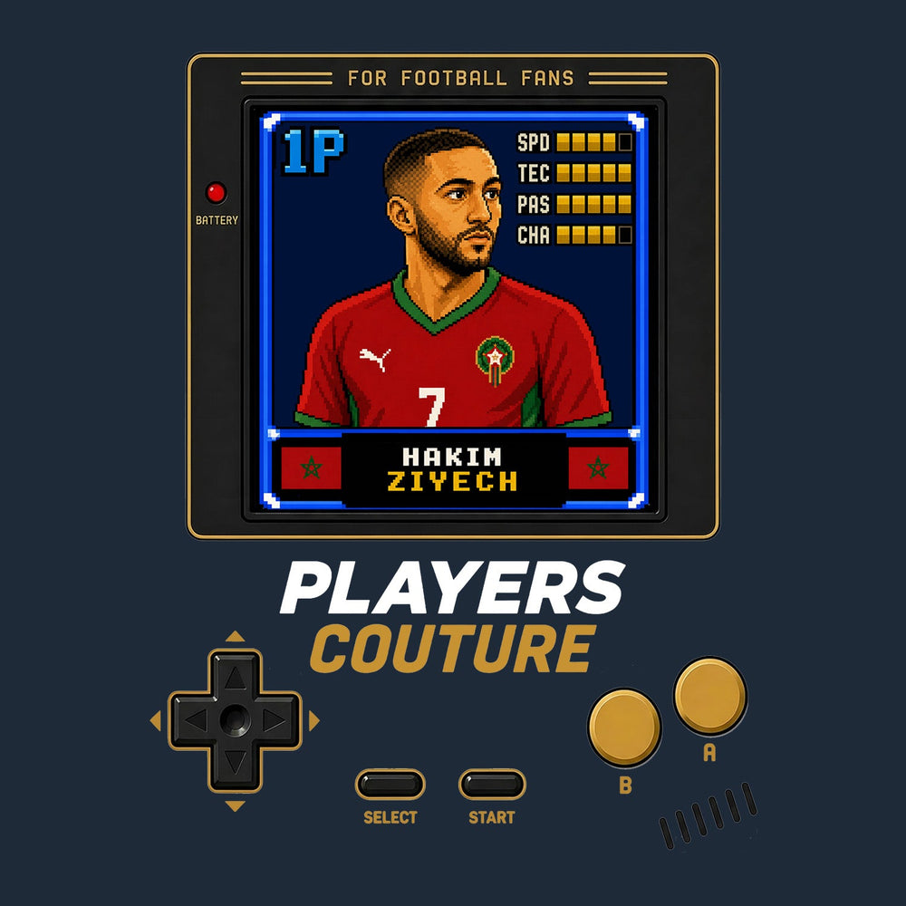 Hakim Ziyech Icon 8-Bit Men's Hoodie - image 7