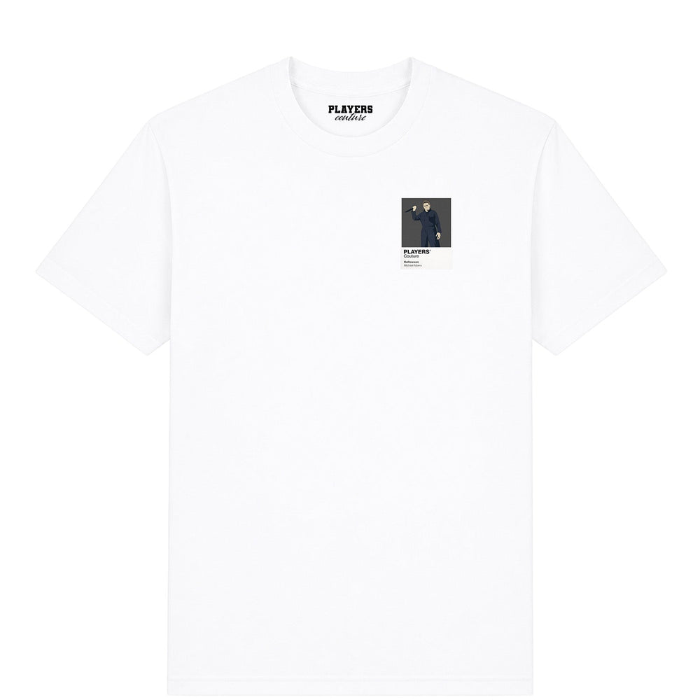 Michael Myers Halloween men's T-shirt in white