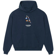 Maradona Hand of God Icon Players Couture Men's Navy Hoodie