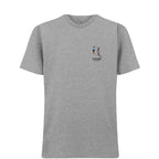 Maradona Hand of God t-shirt – grey men's t-shirt featuring the Maradona Hand of God Players Couture logo