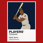 Hank Aaron Braves Baseball Icon Frame - Icon Design (View 7)