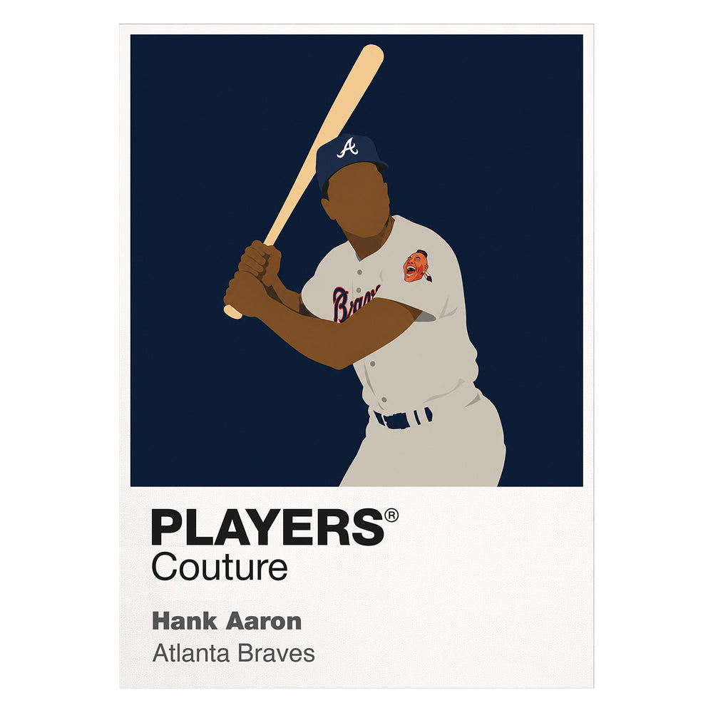 Hank Aaron Braves Baseball Icon Frame - Icon Design (View 6)