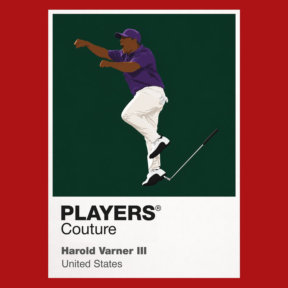 Harold Varner III Golf Icon Frame Men's Polo Shirt – image 23