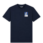 Harry Caray 2 Baseball Icon Frame Men's T-Shirt – navy