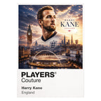 Harry Kane England Atlas Frame artwork by Players Couture
