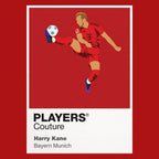Harry Kane Bayern Munich Icon Frame — Red