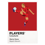 Harry Kane Bayern Munich Icon Frame — White