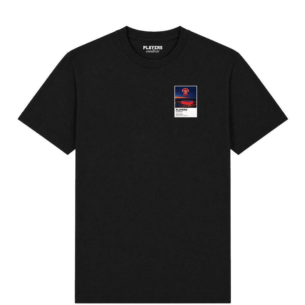 Harry Kane Bayern Munich Icons in Lights Frame Men's T-Shirt in Black