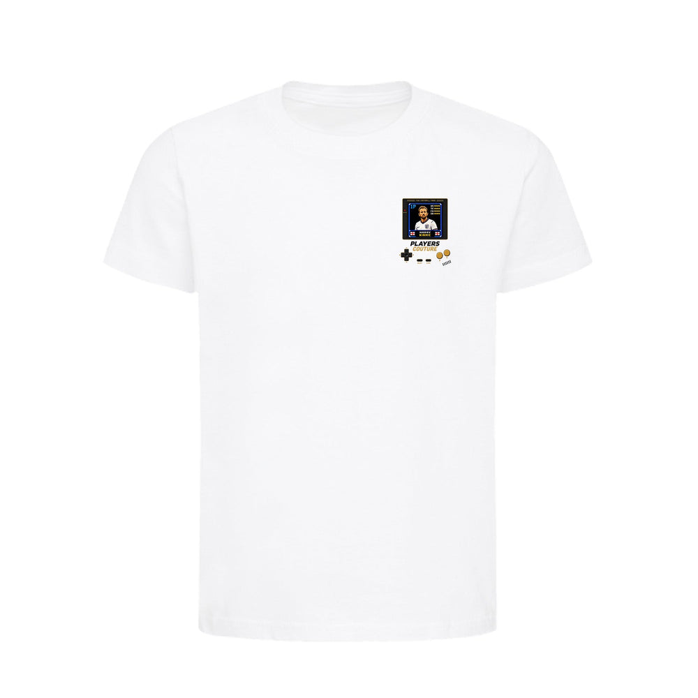 Harry Kane 1P 8-Bit t-shirt retro gaming design by Players Couture