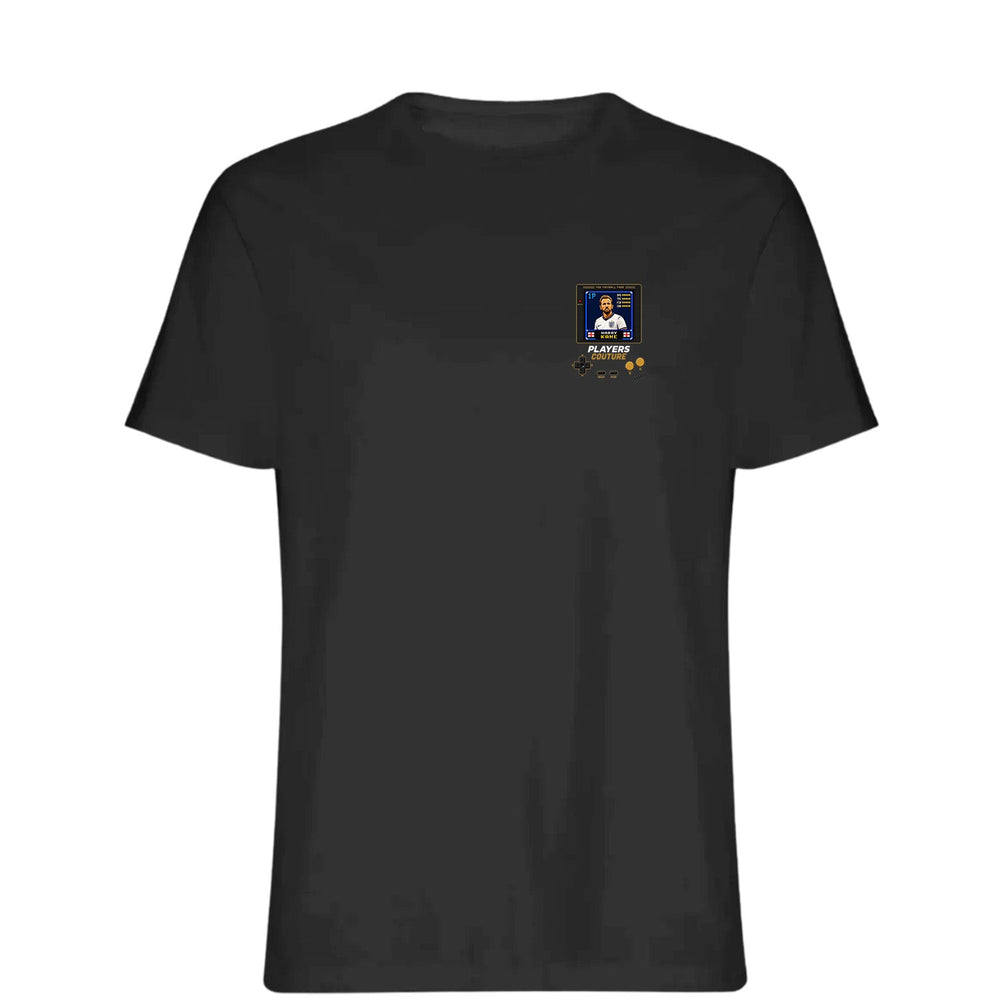 Harry Kane 1P 8-Bit t-shirt retro gaming design by Players Couture