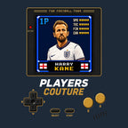 Harry Kane Icon 8-Bit Men's Hoodie - image 7