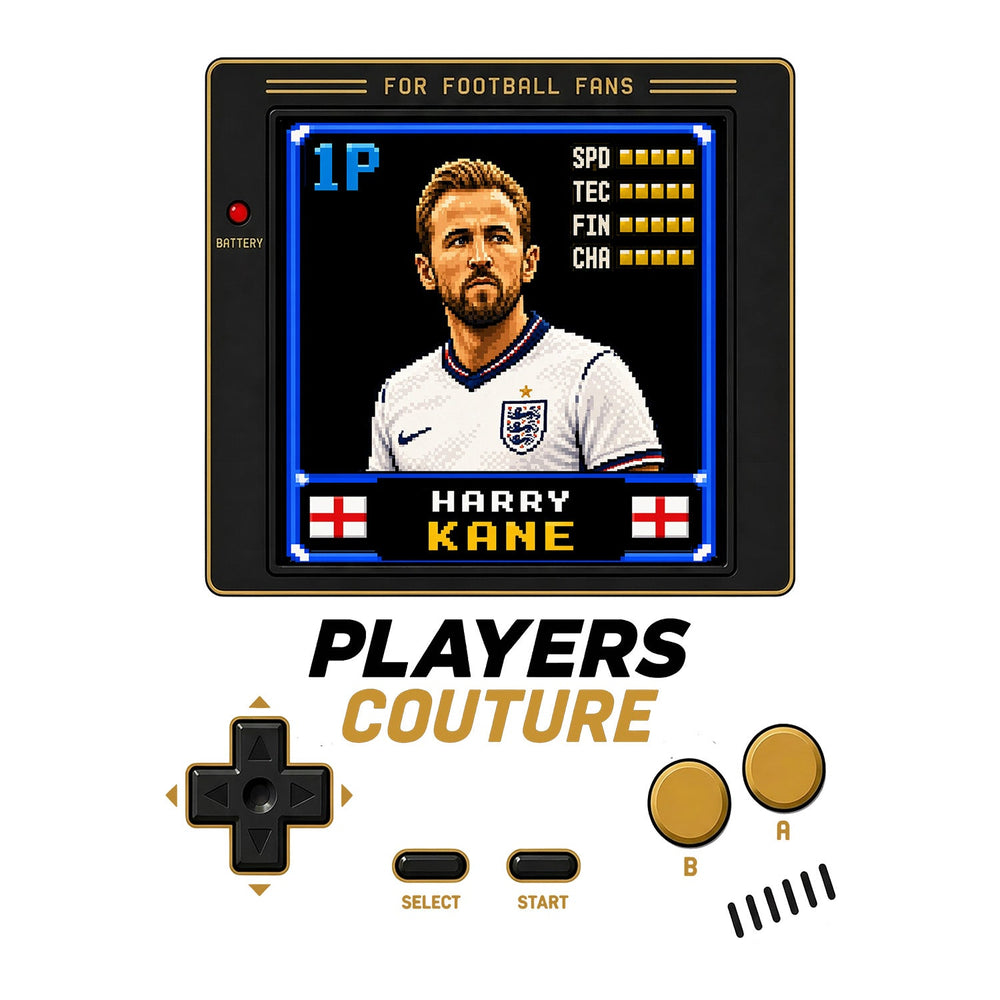 Harry Kane Icon 8-Bit Men's Hoodie - image 6
