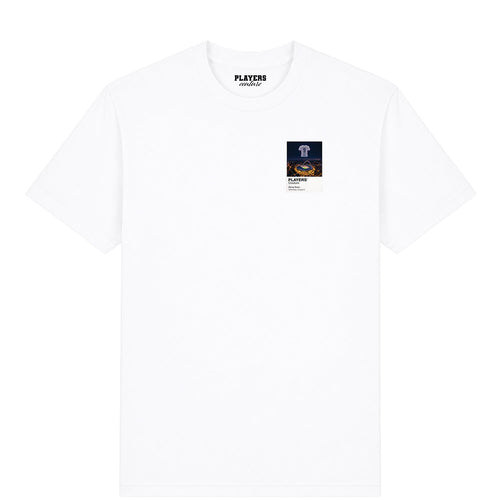 Harry Kane England Icons in Lights Frame Men's T-Shirt in White