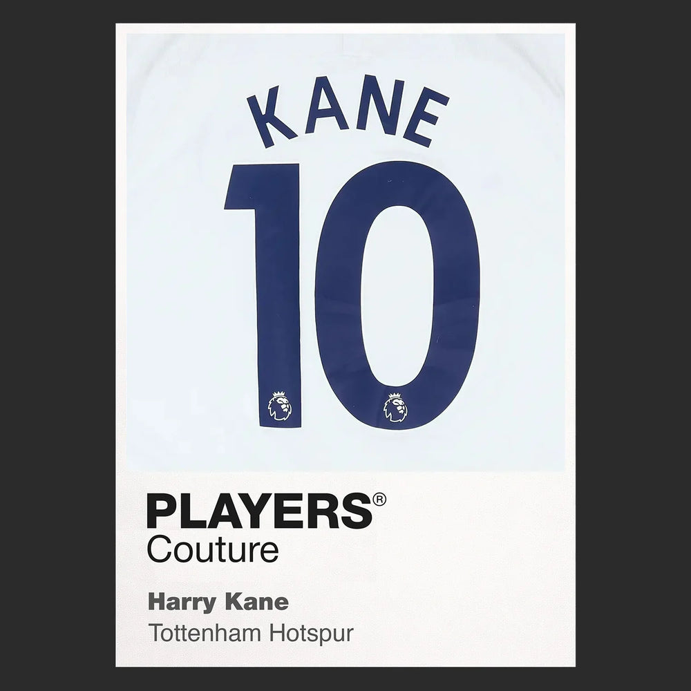 Harry Kane 10 Football Shirt Frame Men's Hoodie – black close-up detail shot of the Harry Kane 10 Football Players Couture