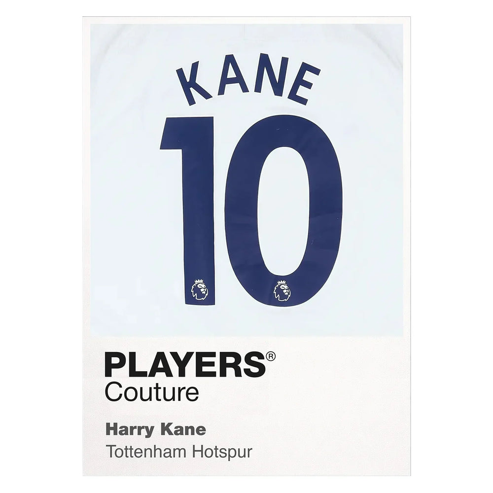 Harry Kane 10 Football Shirt Frame Men's Hoodie – white close-up detail shot of the Harry Kane 10 Football Players Couture