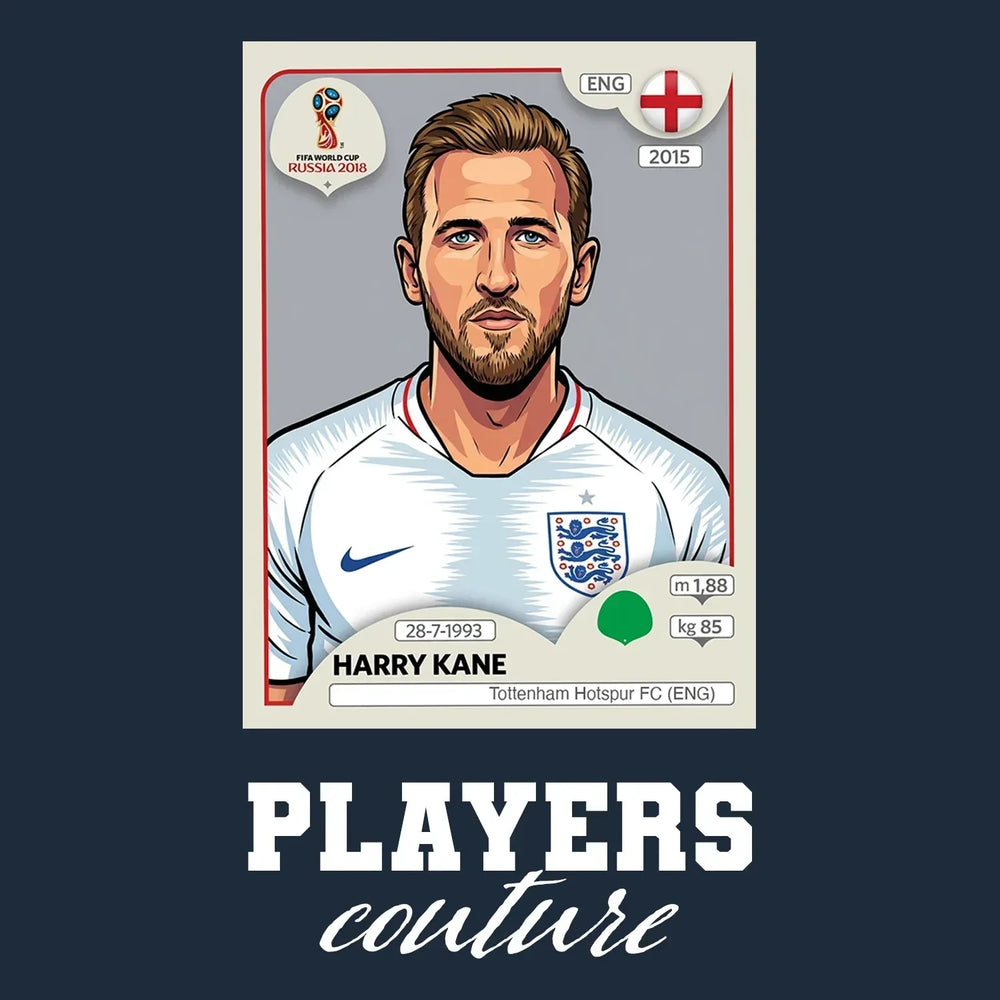 Harry Kane World Cup Sticker Kids Hoodie – harry kane navy Players Couture design