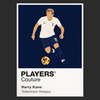 Harry Kane Tottenham Hotspur Icon Frame Men's Hoodie — Black Artwork