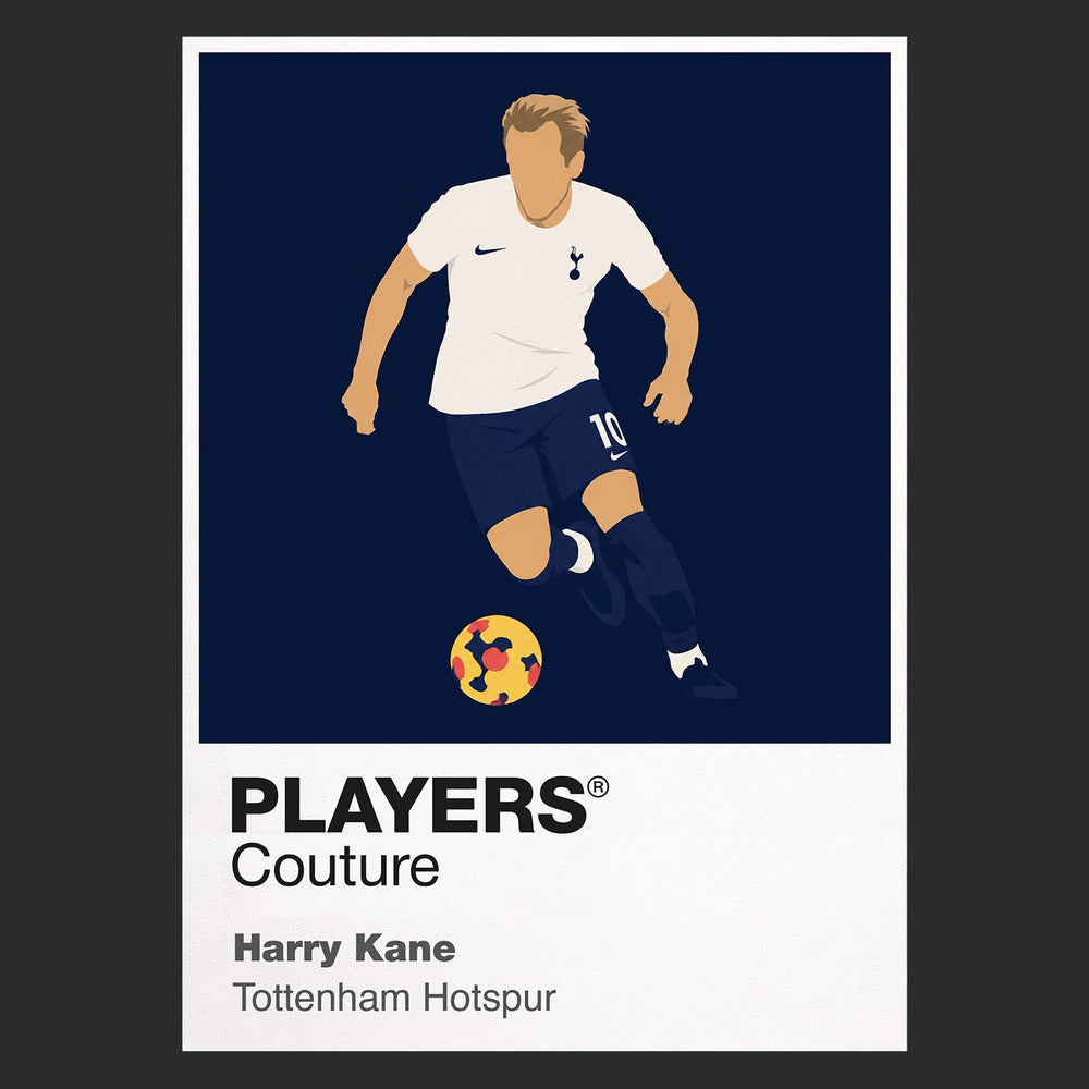 Harry Kane Tottenham Hotspur Icon Frame Kids Hoodie — Black Artwork