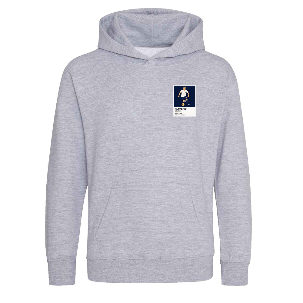 Harry Kane Tottenham Hotspur Icon Frame Kids Hoodie — Gray