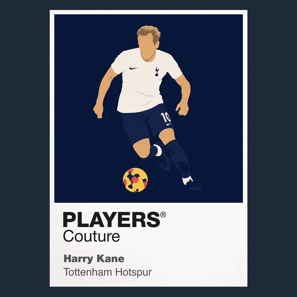 Harry Kane Tottenham Hotspur Icon Frame Kids Hoodie — Navy Artwork