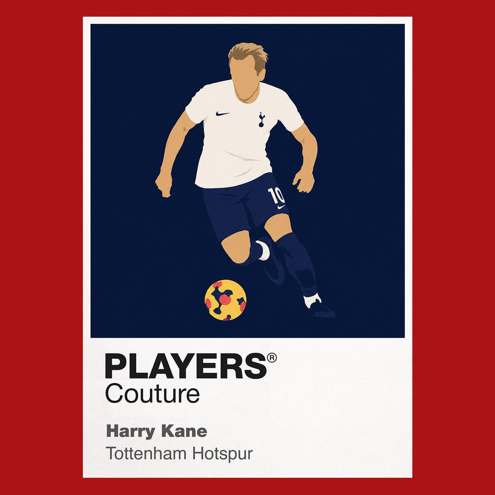 Harry Kane Tottenham Hotspur Icon Frame Kids Hoodie — Red Artwork