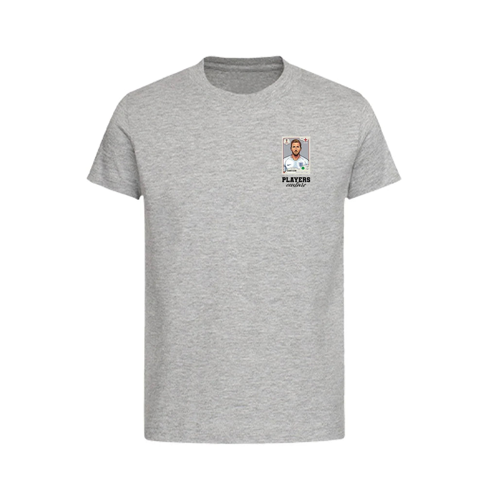 Harry Kane World Cup Sticker Kids T-Shirt – harry kane sticker kids grey tshirt Players Couture design