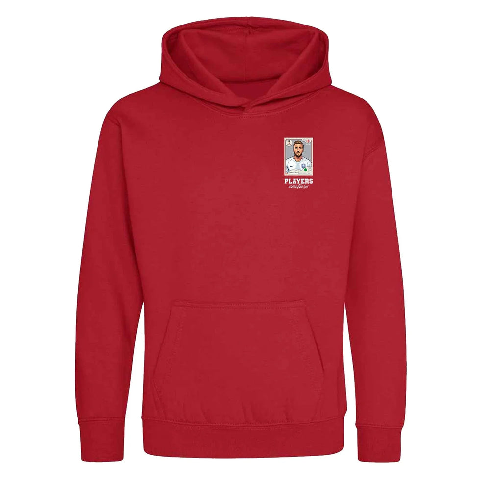 Harry Kane World Cup Sticker Kids Hoodie – harry kane sticker kids red hoodie Players Couture design