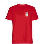 Harry Kane World Cup t-shirt – red men's t-shirt featuring the Harry Kane World Cup Players Couture logo
