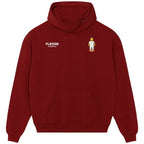 Harry Kane Toy hoodie – red men's hoodie featuring the Harry Kane Toy Players Couture logo