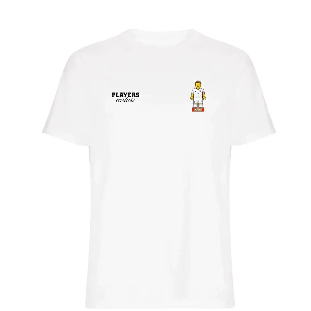 Harry Kane Toy t-shirt – white men's t-shirt featuring the Harry Kane Toy Players Couture logo