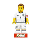 Harry Kane Toy Logo Men's Hoodie – white close-up detail shot of the Harry Kane Toy Players Couture logo design
