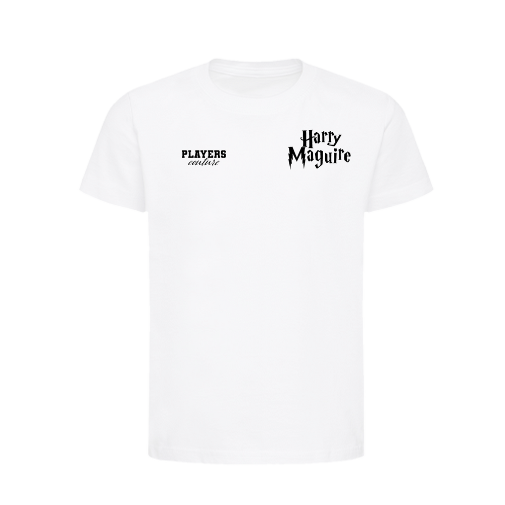 Harry Maguire Logo Players Couture Kids T-Shirt White