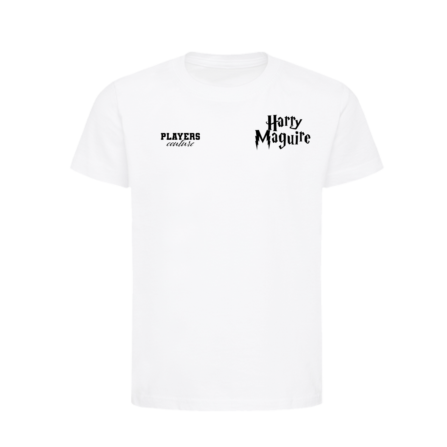 Harry Maguire Logo Players Couture Kids T-Shirt White