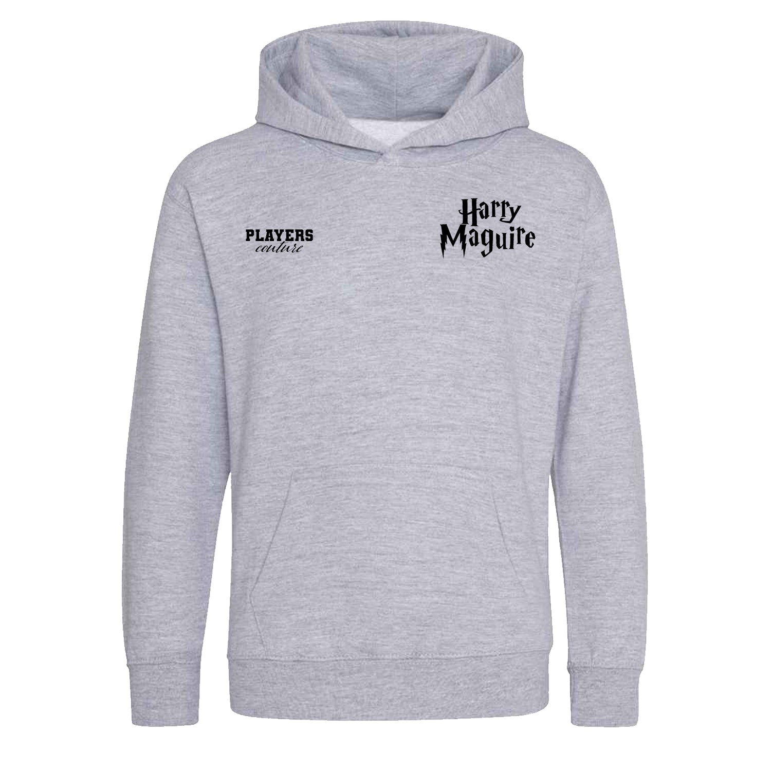 Harry Maguire Logo Players Couture Kids Hoodie Gray
