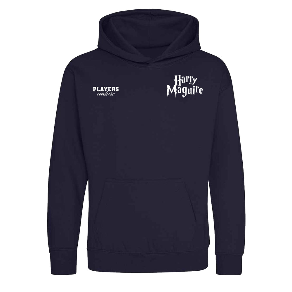 Harry Maguire Logo Players Couture Kids Hoodie Navy