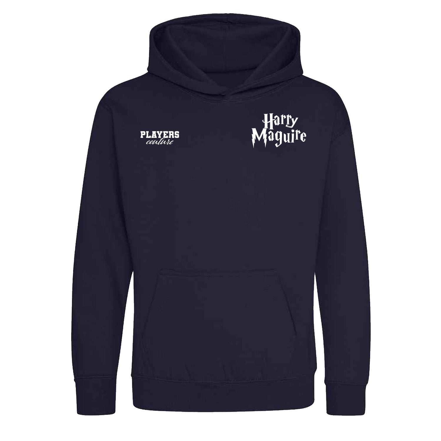 Harry Maguire Logo Players Couture Kids Hoodie Navy