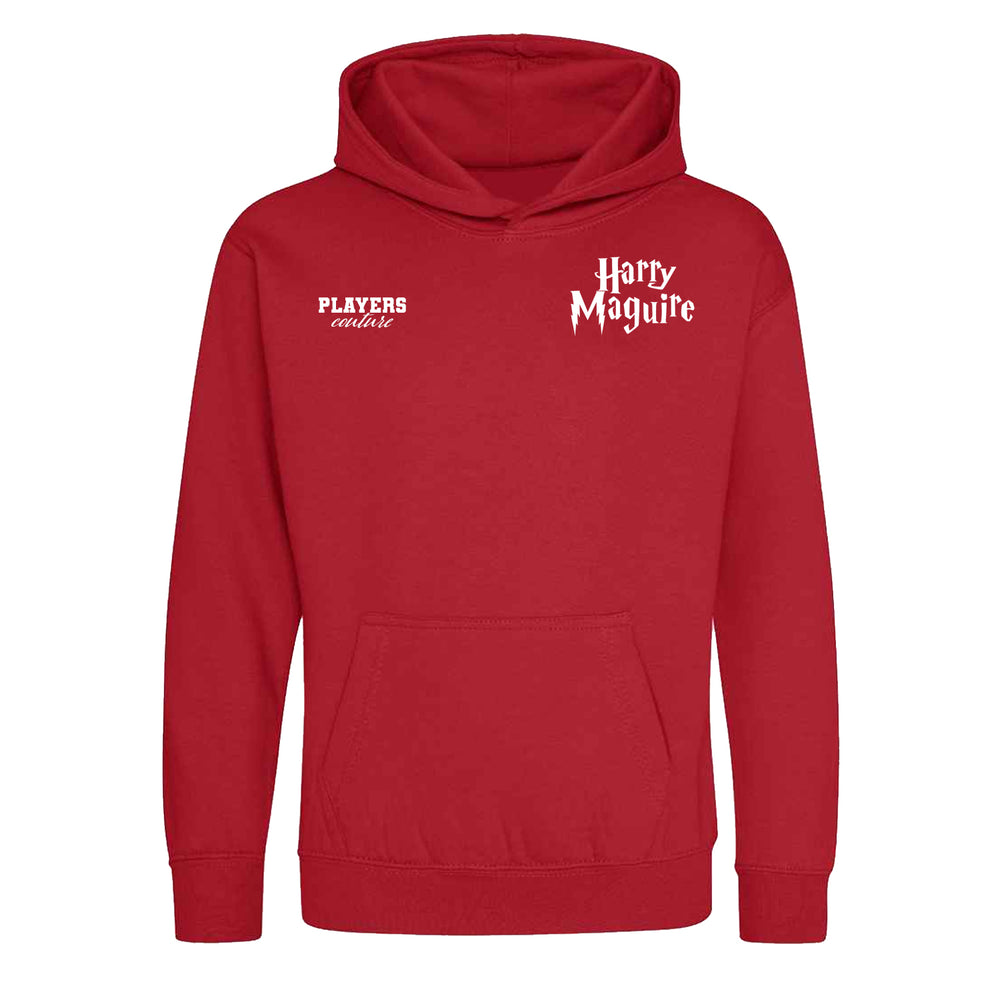 Harry Maguire Logo Players Couture Kids Hoodie Red