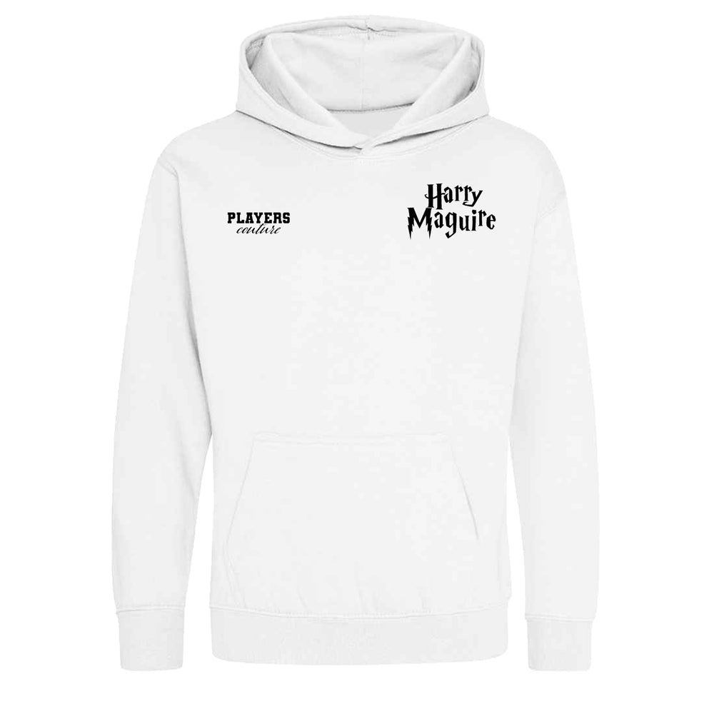 Harry Maguire Logo Players Couture Kids Hoodie White
