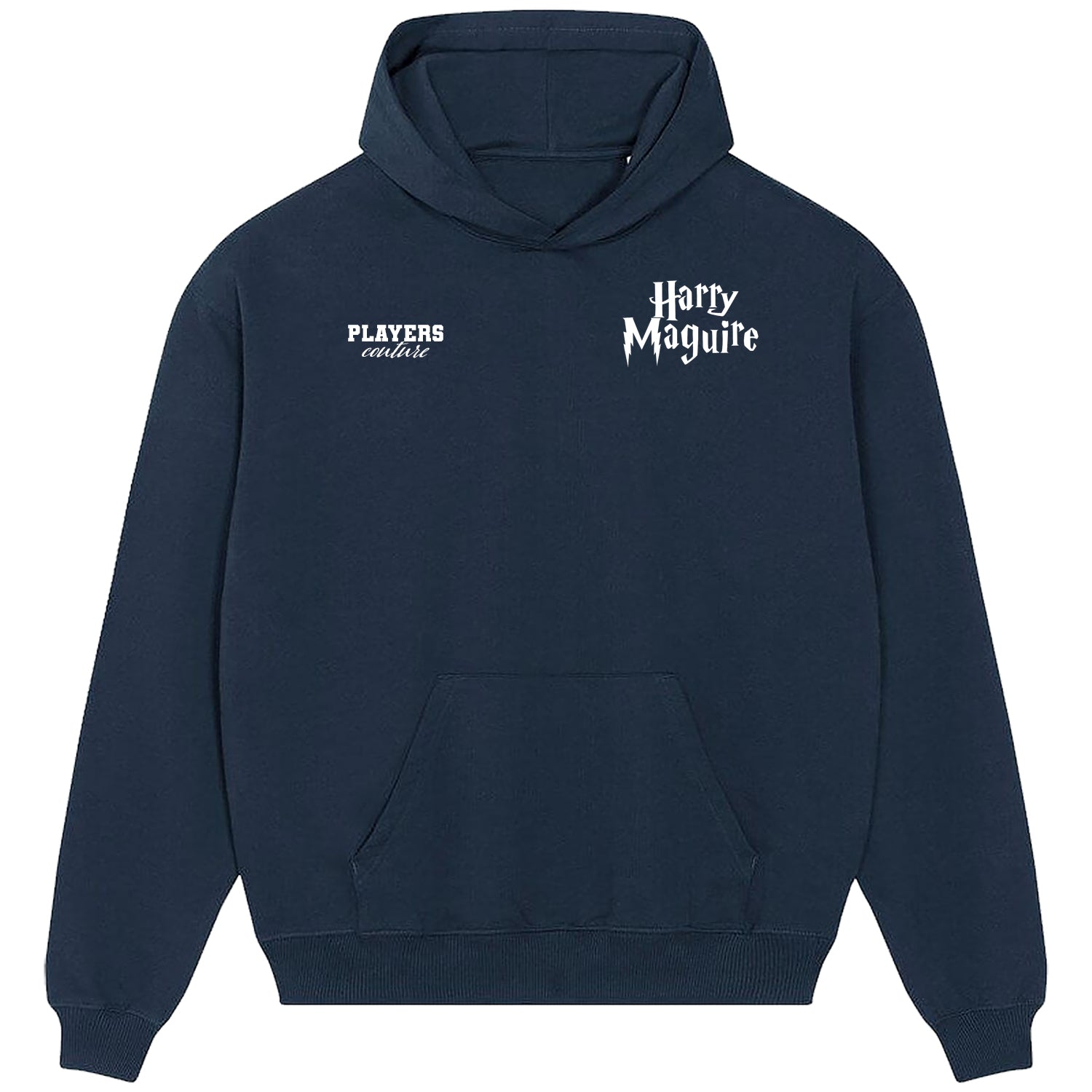 Harry Maguire Logo Players Couture Men's Casual Hoodie Navy