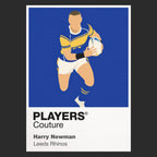Harry Newman Leeds Rhinos rugby league T-shirt black