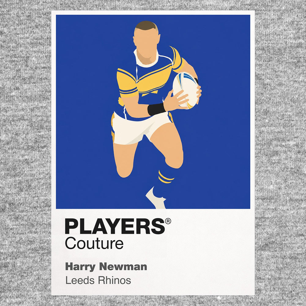 Harry Newman Leeds Rhinos rugby league hoodie grey
