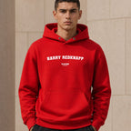 harry-redknapp name-print hoodie - red