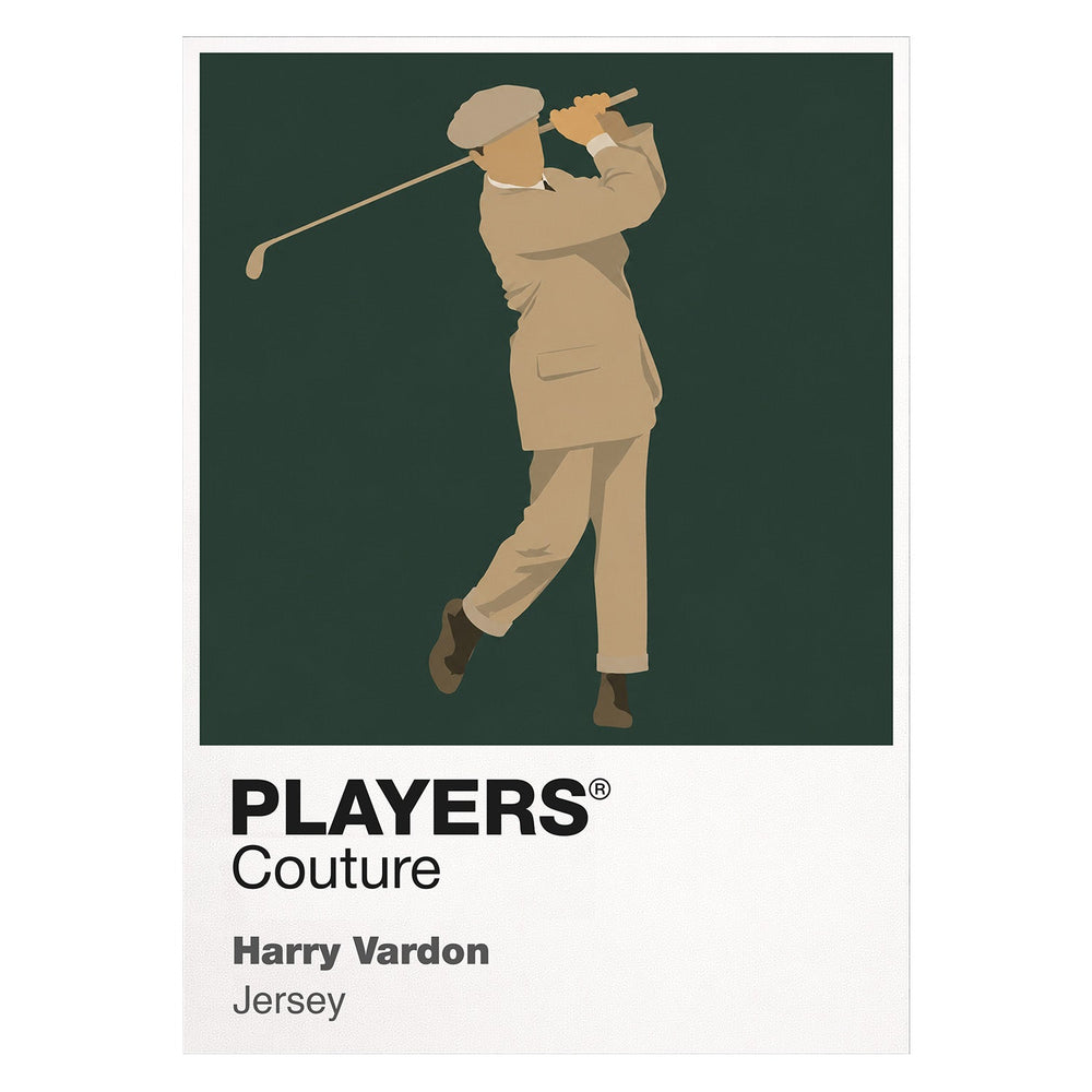 Harry Vardon Golf Icon Frame Men's Polo Shirt