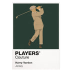 Harry Vardon Golf Icon Frame Men's Polo Shirt