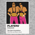 Hart Foundation Wrestling Icon Frame Men's Hoodie