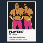 Hart Foundation Wrestling Icon Frame Men's T-Shirt
