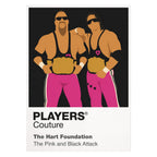 Hart Foundation Wrestling Icon Frame Men's T-Shirt