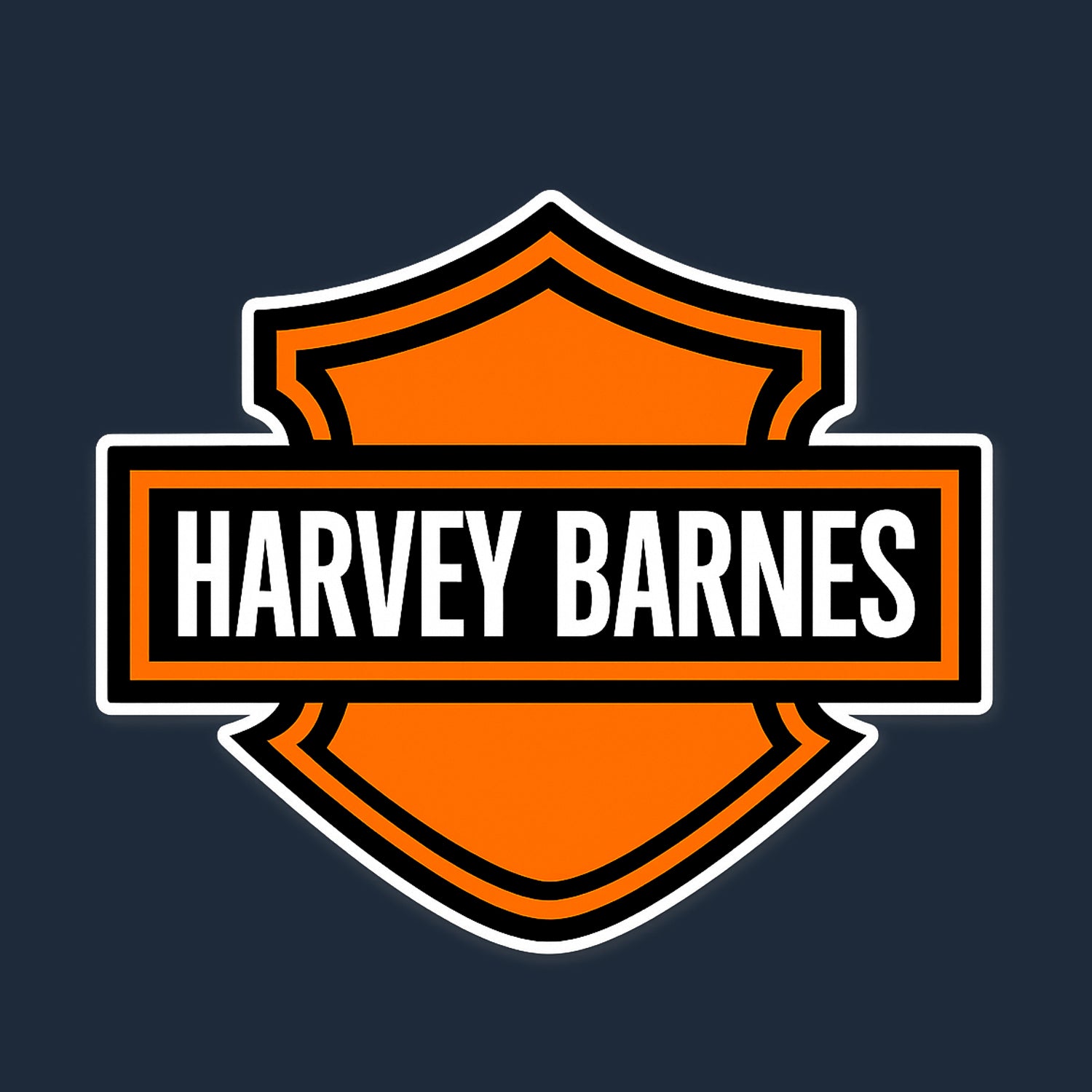 Harvey Barnes Logo Players Couture Men's Casual Hoodie